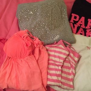 Pink brand pajamas
