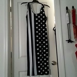 4th of July midi dress