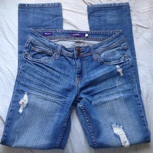 Vigoss Distressed Blue Light Boyfriend Demim💦