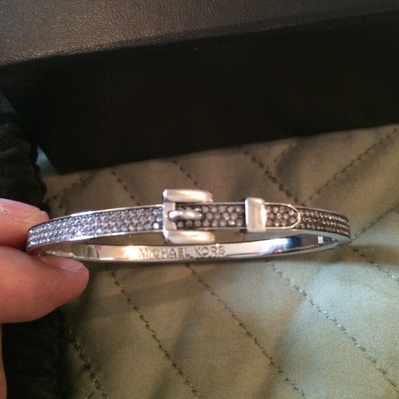Michael Kors 100% authentic silver bangle bracelet