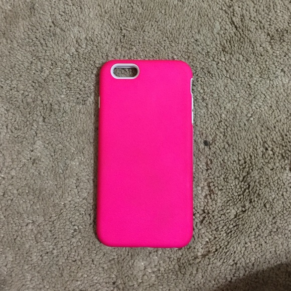 Hot pink iPhone 6 plus case