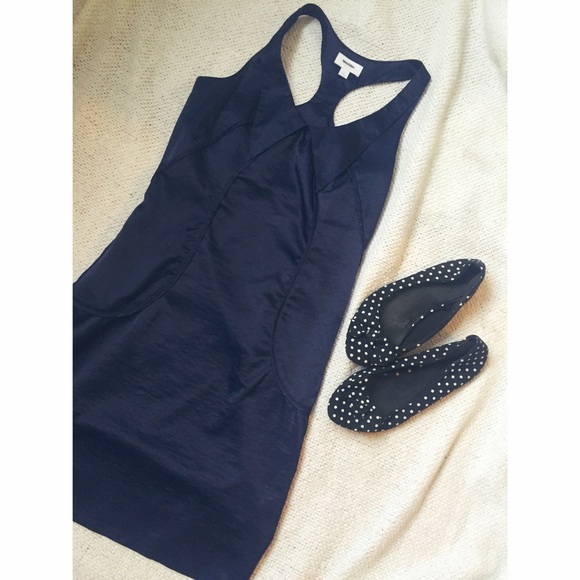 ✨Nautical Dark Navy Dress NWOT✨