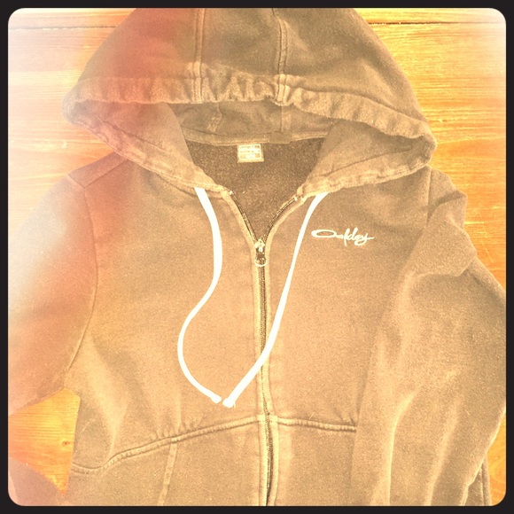 Oakley zip up hoodie