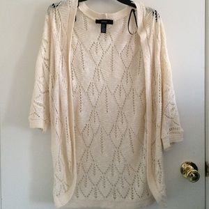 Knit cardigan