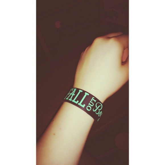 Fall out boy wrist band