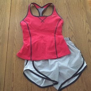 Nike Dri-Fit Racerback Tank with Shelf Bra