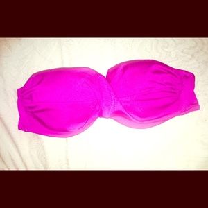 Victoria secret padded swim top and black bottom
