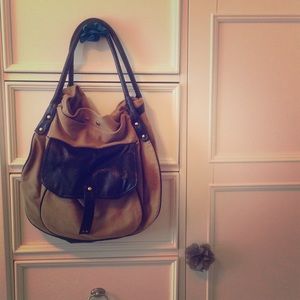 Urban Outfitters Two-Toned Canvas Bag