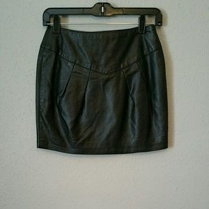 Forever 21 Faux Leather Skirt