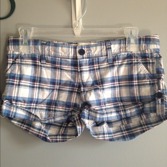 Plaid Hollister Shorts