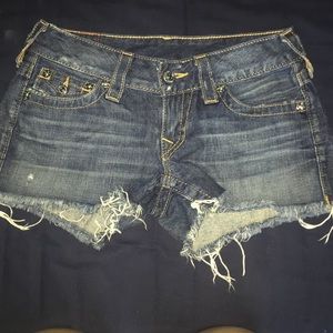 True religion shorts