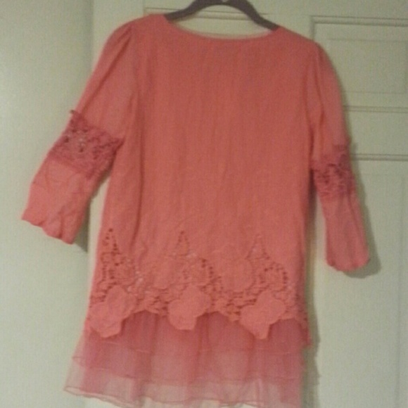 Pretty Peach top - Picture 4 of 4