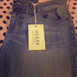 Light wash denim Guess jeans