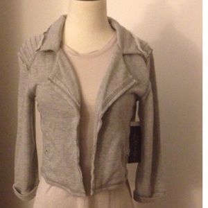 Light Grey Fleece Jacket