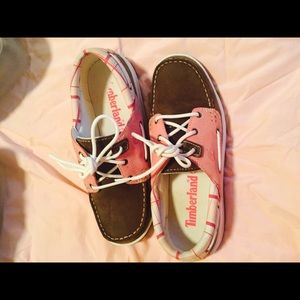 Timberlands boat shoes