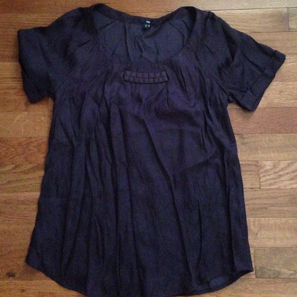 deep purple satin top!