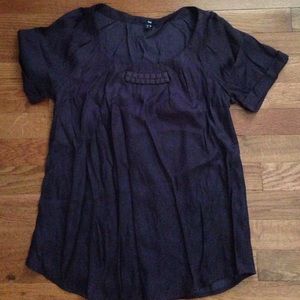 deep purple satin top!