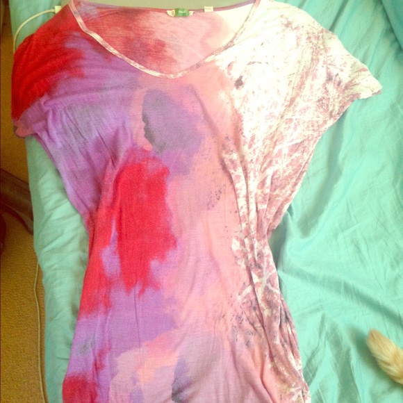 Anthropologie Off the Shoulder Tee