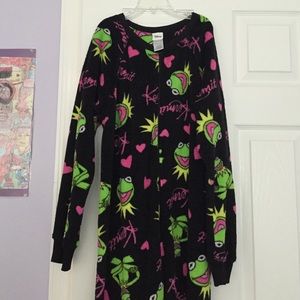 Kermit the frog onesie