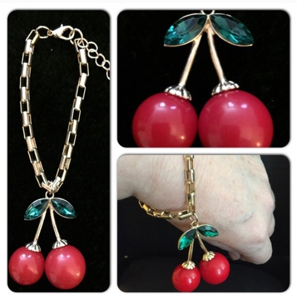 Beauty Shines On Jewelry - Very Cherry Bracelet 🍒
