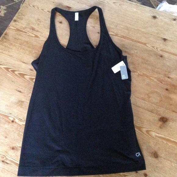 SOLD in bundle:  NWT GAP black tank, L