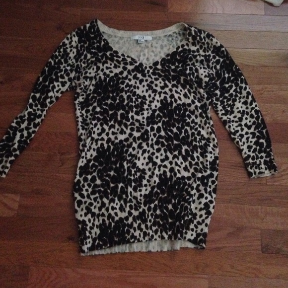 leopard print F21 sweater!!