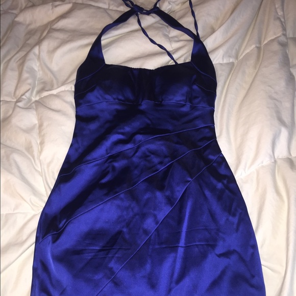 Royal Blue Cache Cocktail Dress