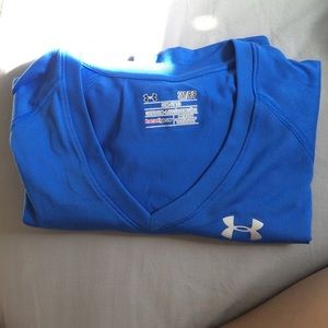 Under Armour short sleeve shirt.