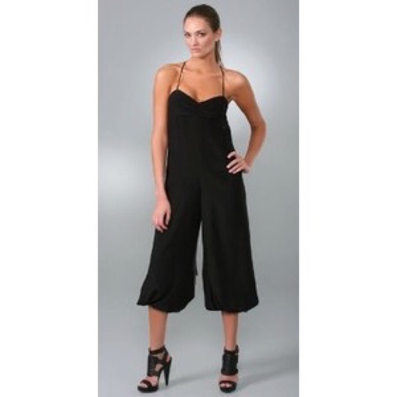 Karen Zambos Vintage Couture Black Jonie Jumpsuit - Picture 2 of 4