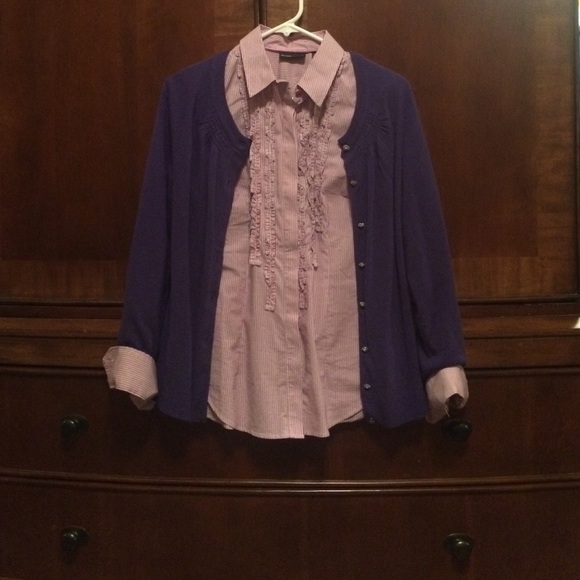 Dress shirt With Cardigan