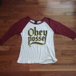 obey posse tee!