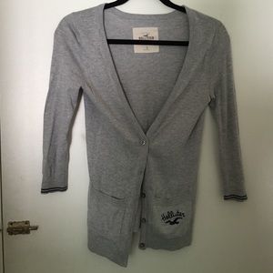 Hollister Grey Cardigan