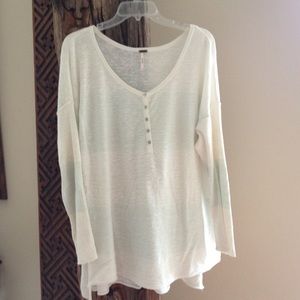💥💥 Free People linen blend loose fit top