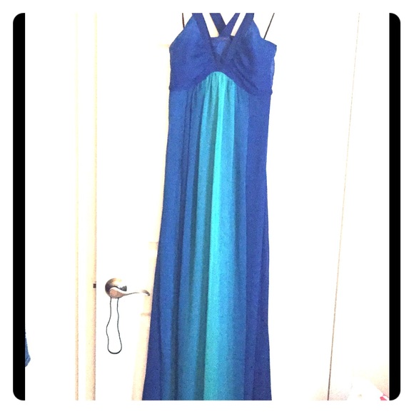 Blue Maxi Dress