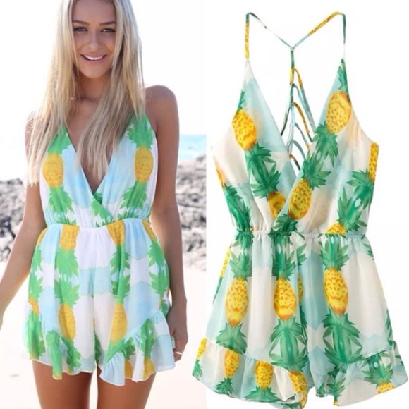 Brandy Melville Dresses & Skirts - Summer romper 🍍