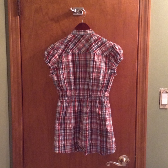 Plaid button down - Picture 3 of 4