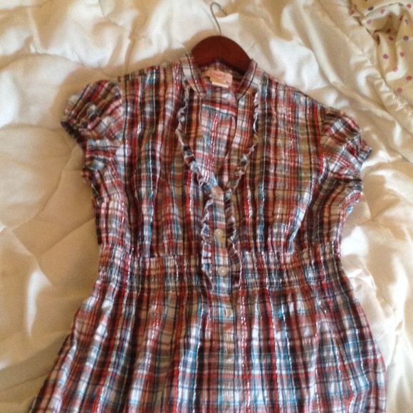 Plaid button down - Picture 4 of 4