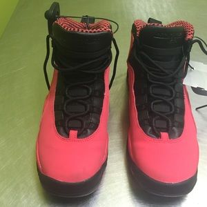 Air Jordan 10 Retro GS Fusion Red Black