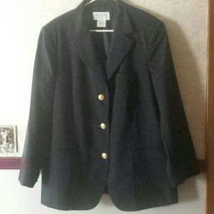 Navy blue blazer
