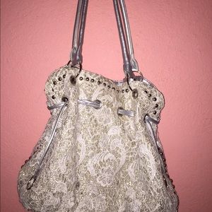 Silver purse