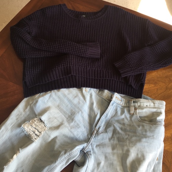 Cropped sweater - Picture 2 of 4
