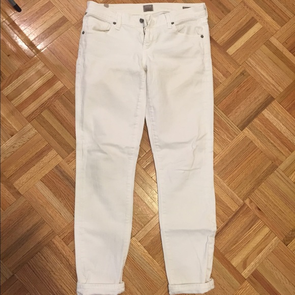 White skinny jeans!