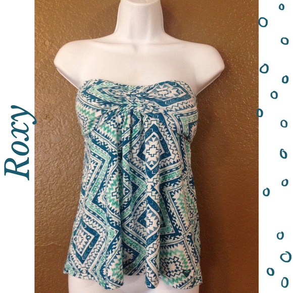 New listing: Roxy strapless top