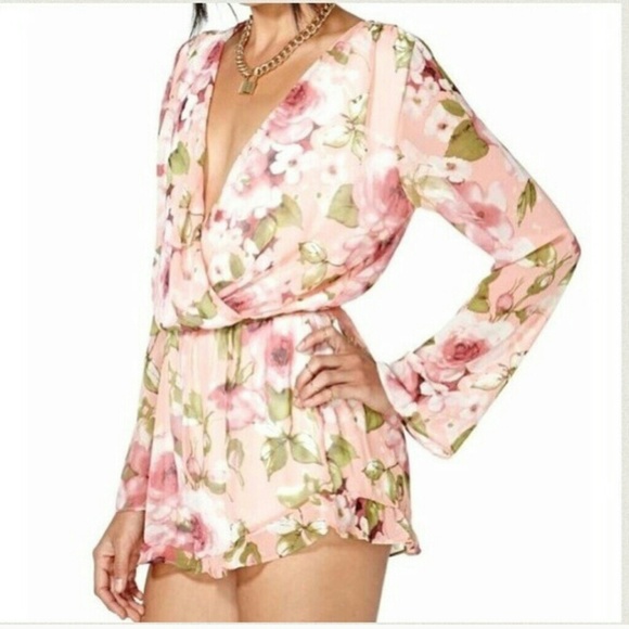 Floral Romper - Picture 2 of 4