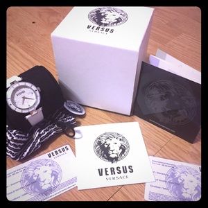 New Versus Versace White Watch woman's