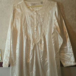 Cream colored nightgown