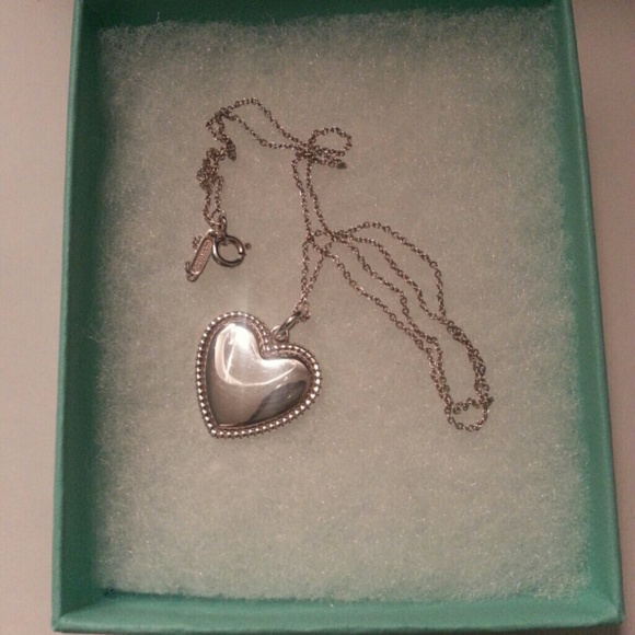 Authentic T&Co Heart Necklace