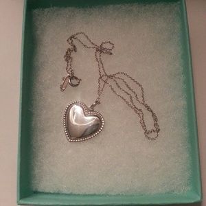 Authentic T&Co Heart Necklace