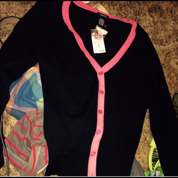 Pink/black cardigan 💥STILL AVAILABLE💥