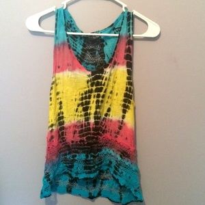 Tie dye tank top